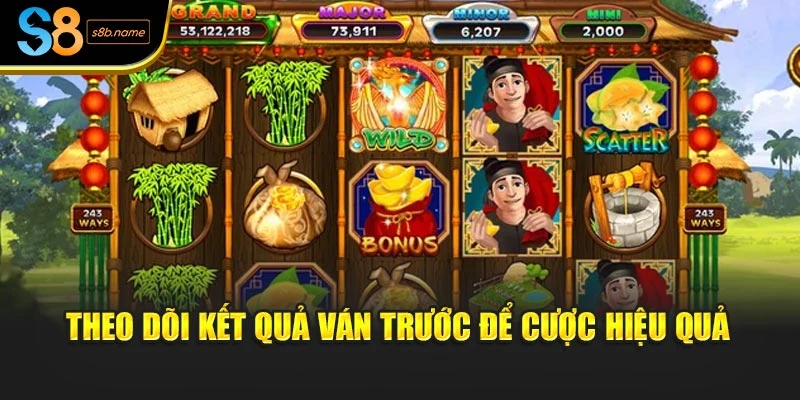 Theo dõi kết quả ván trước để cược hiệu quả